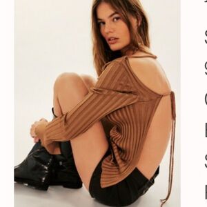Free people Nova Pullover in elegant tobacco